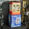New charging Mini Cooler with water pump, Rechargeable, up to 3/4 hours / honeycomb Pad for better cooling, heavy duty cooler