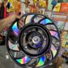 Black Kupa Spin design wheel cap / steel wheel cap / 15” inch size (2 pis inside) ब्लैक स्पिन व्हील कैप 15” इंच साइज में / हेवी क्वॉलिटी 2 पीस आयेगा
