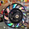 Black Kupa Spin design wheel cap / steel wheel cap / 15” inch size (2 pis inside) ब्लैक स्पिन व्हील कैप 15” इंच साइज में / हेवी क्वॉलिटी 2 पीस आयेगा