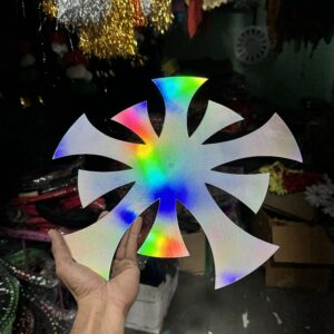 10 patti wheel cap 🌈Rainbow Colour🤍 [2 - Pis] / 10 पट्टी व्हील कैप (2 पीस आयेगा)