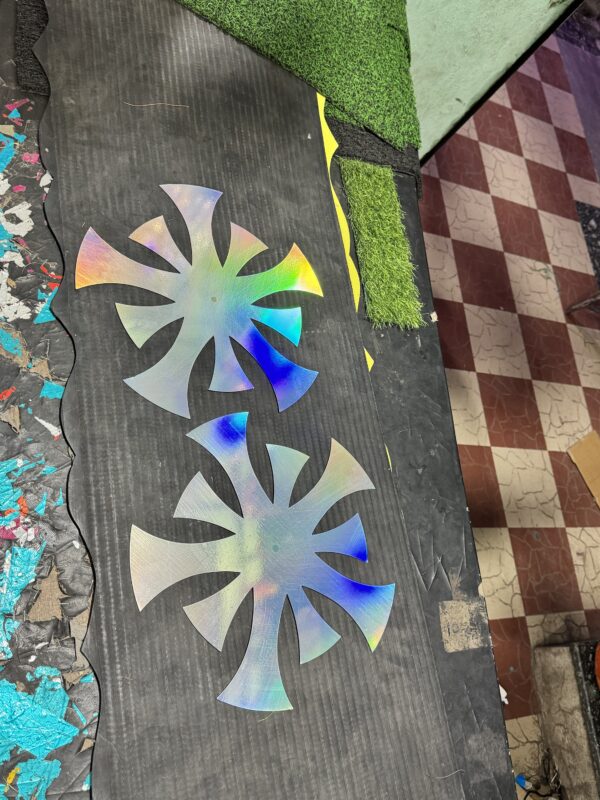 10 patti wheel cap 🌈Rainbow Colour🤍 [2 - Pis] / 10 पट्टी व्हील कैप (2 पीस आयेगा)