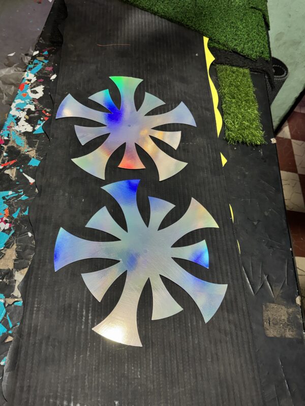 10 patti wheel cap 🌈Rainbow Colour🤍 [2 - Pis] / 10 पट्टी व्हील कैप (2 पीस आयेगा)