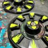 Black kupa wheel cap with Sport Green Colour/ 15” inch wheel size / [2 pis inside] / bolero wheel cap / whil cap / bil cap / bhil cap