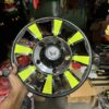 Black kupa wheel cap with Sport Green Colour/ 15” inch wheel size / [2 pis inside] / bolero wheel cap / whil cap / bil cap / bhil cap