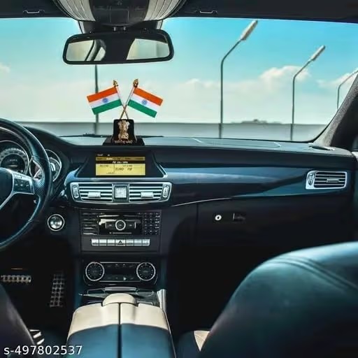 51rvxjavbzl-_ac_aiweblab1006854t4_fmavif_sf10501050_pq64_-jpg Satyamev jayate Indian Flag Car Dashboard Decor | Mini Tiranga Flag for Car Dashboard | National Flag Showpiece for Vehicle Interior