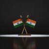 51xl8opvrcl-_ac_aiweblab1006854t4_fmavif_sf10501050_pq64_-jpg Indian National Tiranga Mini Desk Flag Showpiece for Car Dashboard & Office Table | Double-Sided Cross Design with Acrylic Poles & Base | Decorative India Tricolour Flag for Home, Office & Vehicle Interior