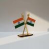 51zzgbia9al-_ac_aiweblab1006854t4_fmavif_sf10501050_pq64_-jpg Indian National Tiranga Mini Desk Flag Showpiece for Car Dashboard & Office Table | Double-Sided Cross Design with Acrylic Poles & Base | Decorative India Tricolour Flag for Home, Office & Vehicle Interior