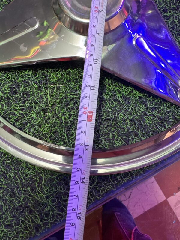 R - 14” inch tyre size wheel cap / steel wheel cap / cp wheel cap / [2 pis 2 पीस आयेगा] / dost wheel cap / dezire wheel cap / tyre wheel steel wheel / with 2 fitting clamps