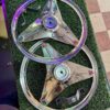 R - 14” inch tyre size wheel cap / steel wheel cap / cp wheel cap / [2 pis 2 पीस आयेगा] / dost wheel cap / dezire wheel cap / tyre wheel steel wheel / with 2 fitting clamps