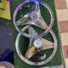 R - 14” inch tyre size wheel cap / steel wheel cap / cp wheel cap / [2 pis 2 पीस आयेगा] / dost wheel cap / dezire wheel cap / tyre wheel steel wheel / with 2 fitting clamps