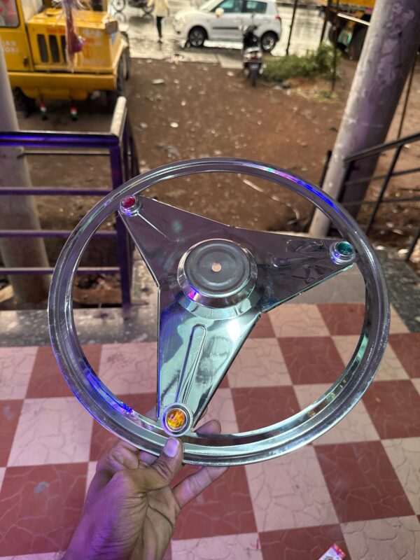 R - 14” inch tyre size wheel cap / steel wheel cap / cp wheel cap / [2 pis 2 पीस आयेगा] / dost wheel cap / dezire wheel cap / tyre wheel steel wheel / with 2 fitting clamps