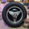 R - 14” inch tyre size wheel cap / steel wheel cap / cp wheel cap / [2 pis 2 पीस आयेगा] / dost wheel cap / dezire wheel cap / tyre wheel steel wheel / with 2 fitting clamps