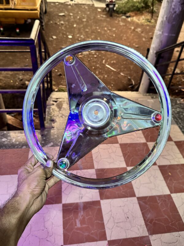 R - 14” inch tyre size wheel cap / steel wheel cap / cp wheel cap / [2 pis 2 पीस आयेगा] / dost wheel cap / dezire wheel cap / tyre wheel steel wheel / with 2 fitting clamps