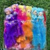 img_3779-2 Long Farr Doll / 12 pis / full size doll / bahuli / 12 pis 6 colours❤️💛💜💙🩷🩵with rubber (chipko)