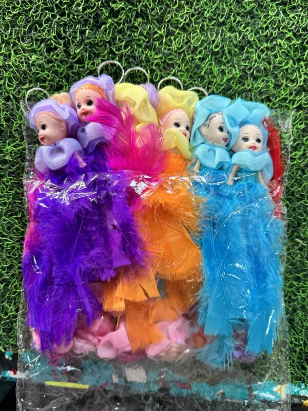 img_3779-2 Long Farr Doll / 12 pis / full size doll / bahuli / 12 pis 6 colours❤️💛💜💙🩷🩵with rubber (chipko)