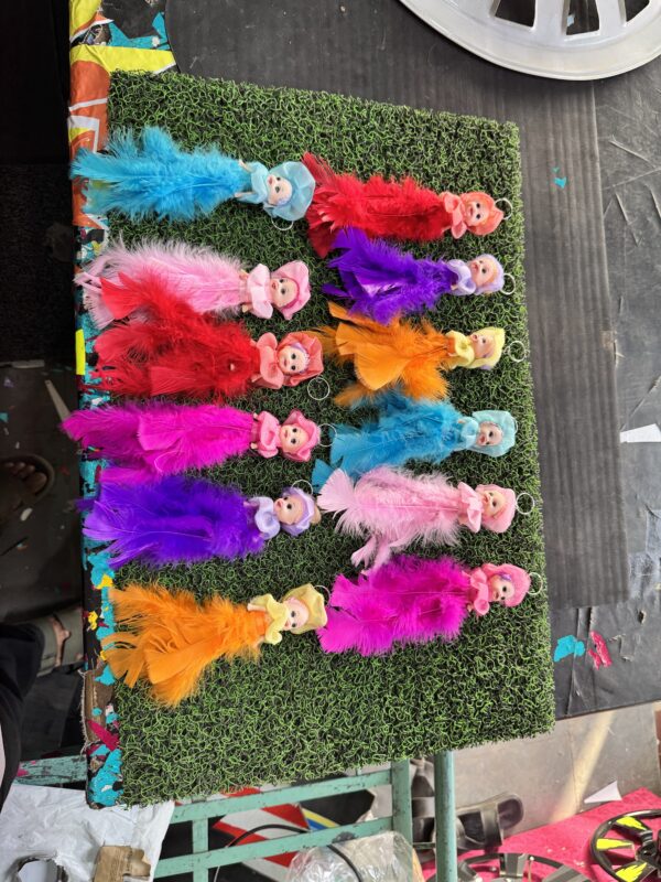 img_3782-2 Long Farr Doll / 12 pis / full size doll / bahuli / 12 pis 6 colours❤️💛💜💙🩷🩵with rubber (chipko)