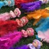 img_3783-2 Long Farr Doll / 12 pis / full size doll / bahuli / 12 pis 6 colours❤️💛💜💙🩷🩵with rubber (chipko)