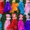 img_3784-2 Long Farr Doll / 12 pis / full size doll / bahuli / 12 pis 6 colours❤️💛💜💙🩷🩵with rubber (chipko)