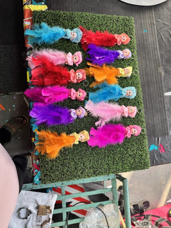 img_3785-2 Long Farr Doll / 12 pis / full size doll / bahuli / 12 pis 6 colours❤️💛💜💙🩷🩵with rubber (chipko)