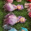 Dhaga doll / bew doll / bahuli / 12 pis / 6 different colours ❤️🩵💙💜💛♥️with rubber (chipko)