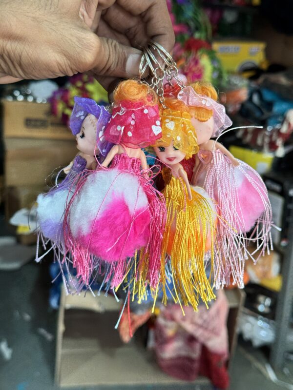 Dhaga doll / bew doll / bahuli / 12 pis / 6 different colours ❤️🩵💙💜💛♥️with rubber (chipko)
