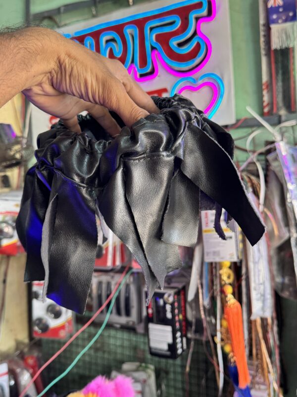 img_3934 Leather elastic steering cover (black) / heavy quality steering wheel cover / stering kavar / cover / lethar steering cover / {Size - 14” to 17” inch steering} full elastic
लेदर इलास्टिक स्टेरिंग कवर(ब्लैक)