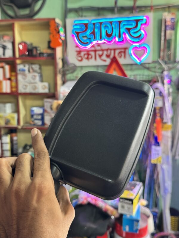 img_4003 *Left (लेफ्ट साइड) Side mirror for Bolero and Cruiser toofan ( 1 pis Left side) / orvm for pickup and force cruiser toofan / side glass / mirrors for bolero