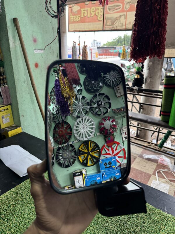 img_4004 *Left (लेफ्ट साइड) Side mirror for Bolero and Cruiser toofan ( 1 pis Left side) / orvm for pickup and force cruiser toofan / side glass / mirrors for bolero