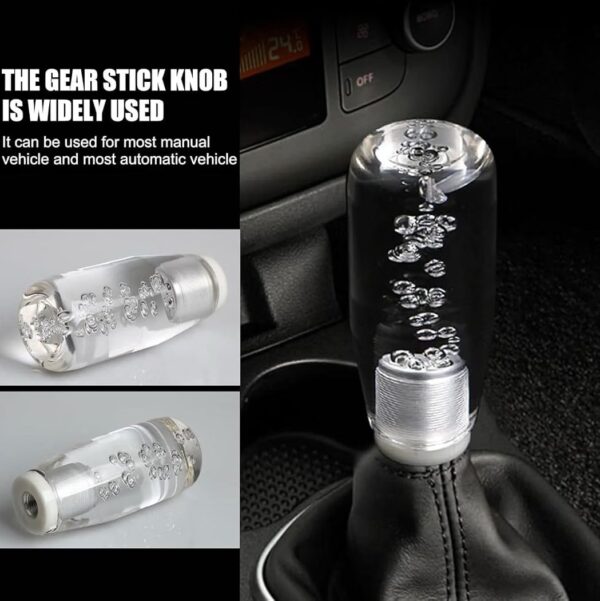 610x7irflfl-_ac_aiweblab1006854t4_fmavif_sf10501050_pq64_-jpg RGB LED Gear Knob Crystal Gear Shift Knob Transparent Bubble Gear Shifter Multicolor Gradient LED Shift Knob Car Interior Decor RGB LED Gear Knob. किसी भी गाड़ी में लग जाएगा, मल्टी लाइट जलेगी