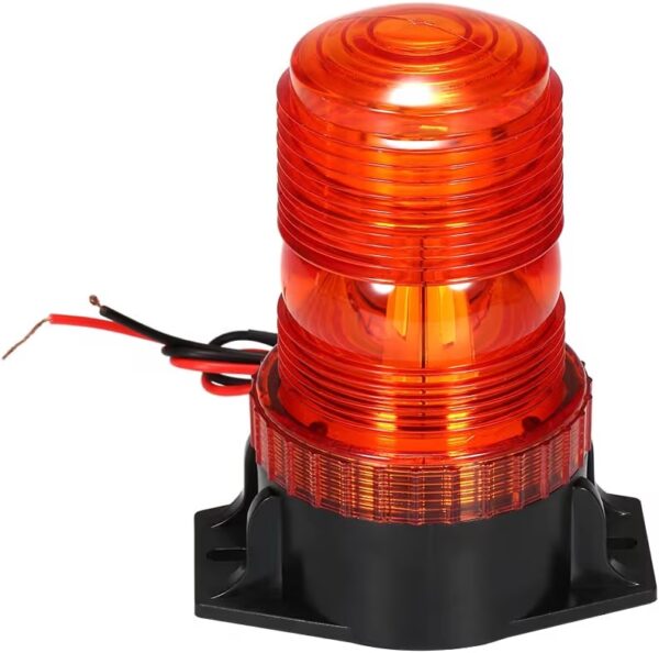 Beacon strob light / Warning Light for [12V 24V Common] Vehicle Golf Carts Tractor yellow|1x Warning Night Life  Safety Kits & Supplies| Motors