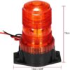 Beacon strob light / Warning Light for [12V 24V Common] Vehicle Golf Carts Tractor yellow|1x Warning Night Life  Safety Kits & Supplies| Motors