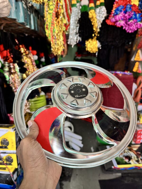 img_4183 Red colour 12” inch size for jeeto, Tata ace wheel cap (2 pis) / जीतो / टाटा ऐस व्हील कैप (2 पीस) / 12” inch size (12” इंच टायर साइज के लिये)