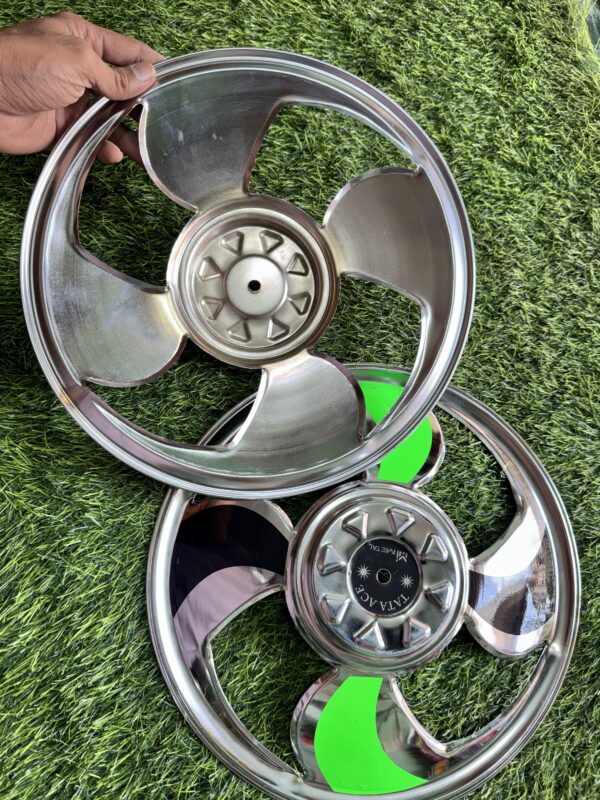 img_4187 Green colour 12” inch size for jeeto, Tata ace wheel cap (2 pis) / जीतो / टाटा ऐस व्हील कैप (2 पीस) / 12” inch size (12” इंच टायर साइज के लिये)