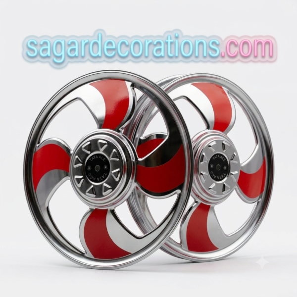 img_4190 Red colour 12” inch size for jeeto, Tata ace wheel cap (2 pis) / जीतो / टाटा ऐस व्हील कैप (2 पीस) / 12” inch size (12” इंच टायर साइज के लिये)