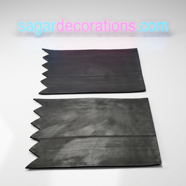 img_4217 10X15 inch mini rubber / for mud flap/ small size rubber / pickup / appe auto / rickshaw / bike / tyre sole rubber / heavy quality (2 pis) (साईज़ - 15 इंच X 10 इंच