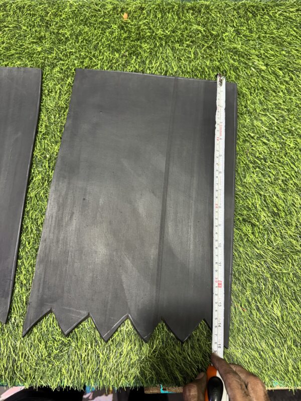 img_4219 10X15 inch mini rubber / for mud flap/ small size rubber / pickup / appe auto / rickshaw / bike / tyre sole rubber / heavy quality (2 pis) (साईज़ - 15 इंच X 10 इंच