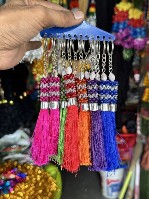 img_4327 New one colour jhumka Set of 6 pis / fancy latkan / fancy gonda / new choti / colour choti/ new decoration (6 पीस आयेगा) Heavy And Premium❤️