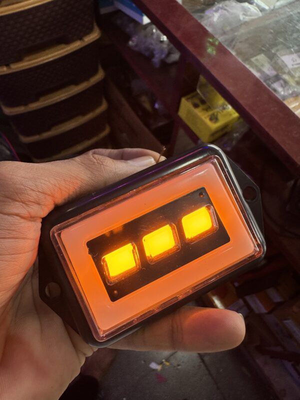 img_4414 4 pis parking light with 3 wire and 2 functions, (12volt सिंगल बैटरी वाले वाहन के लिये) Parking abd indicator, parking light, multi light, milti parking light