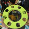 Royal wheel 8 hole wheel cap [Neon Green💚] 8 nut wheel cap/ heavy wheel cap {3.20 kg weight} {लग भाग 3.20 किलो का 2 पीस}