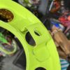 Royal wheel 8 hole wheel cap [Neon Green💚] 8 nut wheel cap/ heavy wheel cap {3.20 kg weight} {लग भाग 3.20 किलो का 2 पीस}