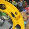 Royal wheel 8 hole wheel cap [Turmeric Yellow 💛] 8 nut wheel cap/ heavy wheel cap {3.20 kg weight} {लग भाग 3.20 किलो का 2 पीस}