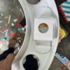 Royal wheel 10 hole wheel cap [Crystal White 🤍] 10 nut wheel cap/ heavy wheel cap {4.20 kg weight} {लग भाग 4.20 किलो का 2 पीस}