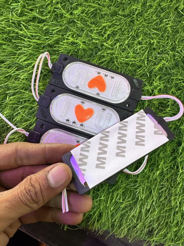 img_4777 4 I Love You Light, (4 pic) red blue glowing / police light / I ❤️ U light, police light, flasher red blue, parking light , (4 पीस आयेगा)(12volt only) (1 बैटरी से चलेगा)