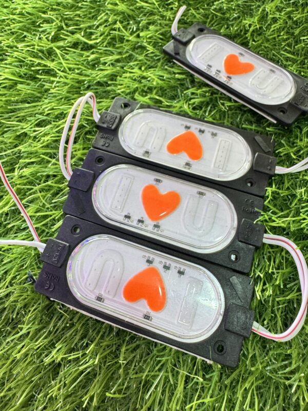 img_4778 4 I Love You Light, (4 pic) red blue glowing / police light / I ❤️ U light, police light, flasher red blue, parking light , (4 पीस आयेगा)(12volt only) (1 बैटरी से चलेगा)