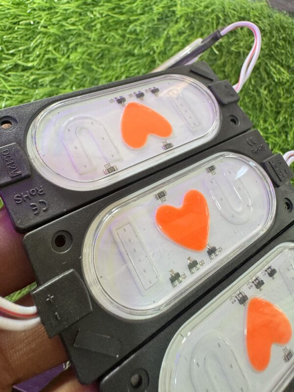 img_4779 4 I Love You Light, (4 pic) red blue glowing / police light / I ❤️ U light, police light, flasher red blue, parking light , (4 पीस आयेगा)(12volt only) (1 बैटरी से चलेगा)