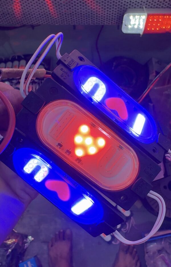 screenshot-108 4 I Love You Light, (4 pic) red blue glowing / police light / I ❤️ U light, police light, flasher red blue, parking light , (4 पीस आयेगा)(12volt only) (1 बैटरी से चलेगा)