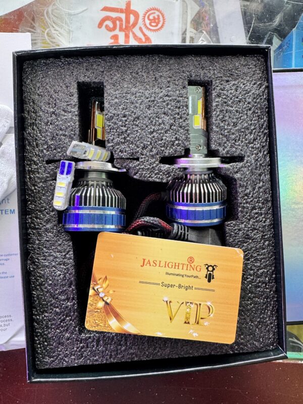 img_4953 450watt JAS LIGHTING JS115 Super-Bright LED Headlight Bulbs (450W / 45000LM) (12v / 24 volt common) (हर गाड़ी में लग जायेगा) (1 yera warranty)