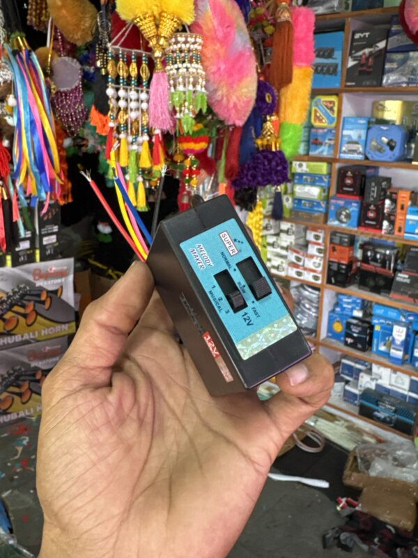 Melody masker / horn relay for 7 sounds / 7 in 1 sounds changer / horn melody maker / super horn relay {12volt}