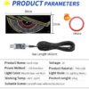 51d9dzmtcel-_ac_aiweblab1006854t4_fmavif_sf10501050_pq64_-jpg Devil Eyes LED lights For Car Windshield Led Panel With USB For Car Rear Window Universal for All Cars, Vans, Trucks, etc (White) {12volt/24volt common}