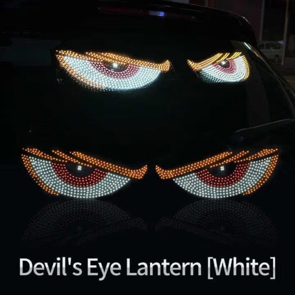 51zochvvysl-_ac_aiweblab1006854t4_fmavif_sf10501050_pq64_-jpg Devil Eyes LED lights For Car Windshield Led Panel With USB For Car Rear Window Universal for All Cars, Vans, Trucks, etc (White) {12volt/24volt common}